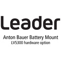 Leader LV5300-SER12 Anton Bauer Battery Gold Mount for LV5300 (hardware)