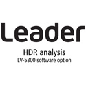 Photo of Leader LV5300-SER23 HDR - High Dynamic Range PQ Option for LV5300 - HLG & SLOG-3 Monitoring (software)