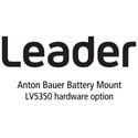Leader LV5350-SER12 Anton Bauer Battery Gold Mount for LV5350 for LV5350 (hardware)