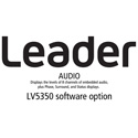 Leader LV5350-SER20 AUDIO - Displays the Levels of 8 Channels of Embedded Audio for LV5350 (software option)