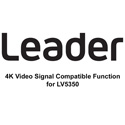 Leader LV5350-SER28 4K 12G-SDI option for LV5350 Waveform Monitor - downloadable Software Option