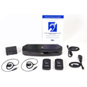 Listen Technologies LS-90-01 ListenIR iDSP Level I Assistive Listening System - Li-ion Battery Included