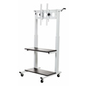 Luxor CLCD Crank Adjustable Flat Panel TV Cart