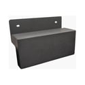 Luxor KBEP-BRKT-M KwikBoost EdgePower Metal AV Cart Attachment Bracket