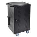 Luxor LLTM30-B 30 Tablet/Chromebook Computer Charging Cart