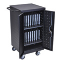 Luxor LLTP18-B 18 Laptop/Chromebook Computer Charging Cart