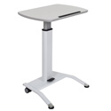 Photo of Luxor LX-PNADJ-WH - Pneumatic Height Adjustable Lectern