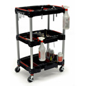 Luxor MC-3 Mechanics Three-Shelf Cart - 22.75 Inch W x 18 Inch D x 32 Inch H