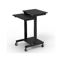 Luxor PS3945 Adjustable Height Mobile Computer Workstation