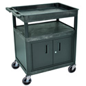 Photo of Luxor TC122C-B Three Shelf Utility Cart