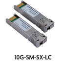 Photo of Luxul 10GB Single-Mode Fiber Simplex SFP+ Module - 1310nm/1270nm DFB Laser - 12.4 Miles/20km Over OS2 Fiber