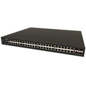 Luxul 48-Port Gb PoE+ L2 L3 Managed Switch with 4 SFP - US Power Cord