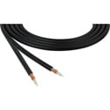 Photo of Canare LV-61S RG59 75 Ohm Video Coaxial Cable by the Foot - Black