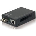 LevelOne FVT-2002 RJ45 to ST Fast Ethernet Media Converter - Multi-Mode Fiber - 2km