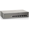 LevelOne GEP-0820 8-Port Gigabit PoE Switch - 802.3at/af PoE - 65W