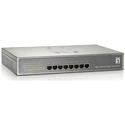 LevelOne GEP-0822 8-Port Gigabit PoE Switch - 802.3at/af PoE - 240W