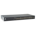 LevelOne GES-2451 28-Port Web Smart Gigabit Switch - 4 x Gigabit SFP/RJ45 Combo