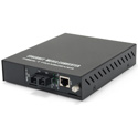 LevelOne GVM-1220 RJ45 to SC Managed Gigabit Media Converter - Single-Mode Fiber - 20km