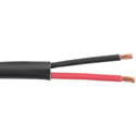 Liberty 18-2C-P-BLK Commercial-Grade General Purpose 18 AWG 2 Conductor Plenum Speaker Cable - 1000 Foot Roll Black