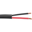 Liberty 18-2C-P-BLK Commercial-Grade General Purpose 18 AWG 2 Conductor Plenum Speaker Cable - 1000 Foot Roll Black