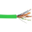 Liberty 24-4P-P-L5SH-GRN Category 5e F/UTP EN Series Plenum 24 AWG 4 Pair Shielded Cable - Green 1000 Feet