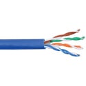 Liberty Wire & Cable 24-4P-P-L6-EN-BLK Cat 6 U/UTP EN Series 23 AWG 4 Pair Unshielded Cable - Black - 1000ft
