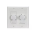 Lowell CS650-DW 50 Watt 6-Source Volume Control/Program Selector - 2 and 1 Gang Decorator - White