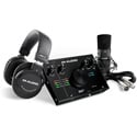 M-Audio AIR 192/4 VOCAL STUDIO PRO All-in-one Vocal Studio Solution - USB Audio Interface/Headphone/Mic & Cables