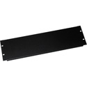 Photo of Middle Atlantic SB3 3RU Flanged Blank Rack Panel - Textured