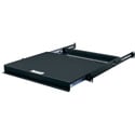 Middle Atlantic 1RU Sliding Rackshelf - 50 Pound Weight Capacity - 15 Inch to 19 Inch Range