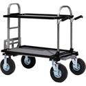Magliner MAG-01 JR-10 EL-X Junior Cart (Modified) with 24 Inch Shelf / 30 Inch HD Nose / 10 Inch Wheel Conversion Kit