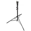 Manfrotto 007BU Aluminum Senior Light Stand with Leveling Leg - Black - 10.3 Foot