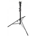 Photo of Manfrotto 007BU Aluminum Senior Light Stand with Leveling Leg - Black - 10.3 Foot