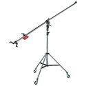 Photo of Manfrotto 025B Pro Lighting Stand with Super Boom Arm Included - Black