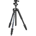 Photo of Manfrotto MKELMII4BK-BH Element MII Lightweight Aluminum Tripod for DSLRs/CSCs & Compact Cameras - Black