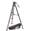 Photo of Manfrotto MVK500AM Lightweight Fluid Video System / Twin Legs / Middle Spreader
