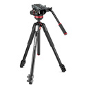 Manfrotto MVK502055XPRO3 - MT055XPRO3 Aluminum Tripod with MVH502AH Pro Fluid Video Head