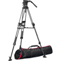 Photo of Manfrotto MVK526TWINFCUS 526 Fluid Video Head with 645 Fast Twin Carbon Tripod
