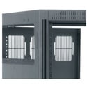 Photo of Middle Atlantic BGR-TRIM45B 45 Space (78-3/4 Inch) Vertical Black Trim for BGR - Includes Four Accent Color Options