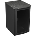 Photo of Middle Atlantic BGR-25SA27MDK-E2 25RU Rolling Presentation Rack with Midnight Stone Top