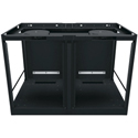 Photo of Middle Atlantic C5-FF27-2 2-Bay/28RU Mounting C5 Credenza Frame with Thermostatically Controlled Blower - 27-Inch Depth