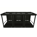 Photo of Middle Atlantic C5-FF27-3 3-Bay/42RU Moutning C5 Credenza Frame with Thermostatically Controlled Blower - 27-Inch Depth