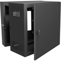 Photo of Middle Atlantic CWR Data Swing Wall Mount Rack 12RU w/ Solid Front Door - 17 Inch Depth