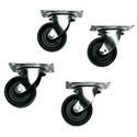 Middle Atlantic DTRK-W Set of 4 Casters for any DTRK