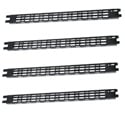 Middle Atlantic LL-HC21-4 Lever Lock Horizontal Cable Management Channel - 4 Piece