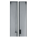 Photo of Middle Atlantic MW-CLVRD-45 Split Vented Rear Door - 45 RU Rack - Black Finish