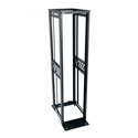 Photo of Middle Atlantic R412-4530B R4 Series 45U Four-Post Open-Frame Rack - 30 Inch Useable Depth