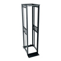 Middle Atlantic R412-4530B R4 Series 45U Four-Post Open-Frame Rack - 30 Inch Useable Depth