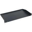 Middle Atlantic U1-RP12 1RU Steel Utility Rackshelf - 10.75-Inch Depth - 12 Pack - Black