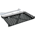 Photo of Middle Atlantic 1RU Vented Utility Rackshelf - 10.4 Inches Deep - 4 Pieces